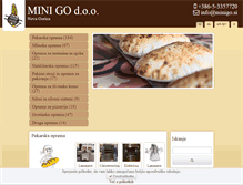 Tablet Screenshot of minigoslo.com